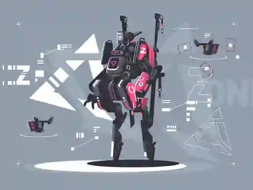 Igra Alien Robot Warrior Hidden online