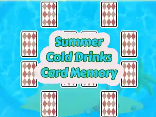 Igra Summer Cold Drinks Card Memory online