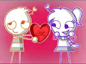 Igra Valentines Hidden Stars online