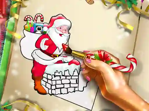 Igra Santa Christmas Coloring online