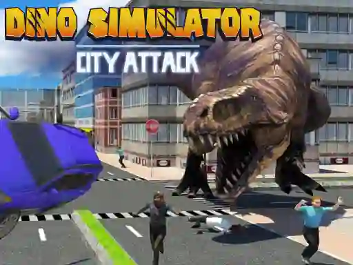 Igra Dino Simulator City Attack online