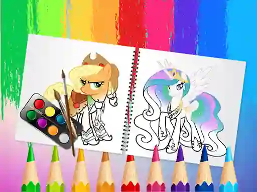 Igra Sweet Pony Coloring Book online