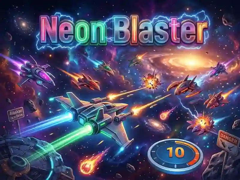 Igra Neon Blaster online