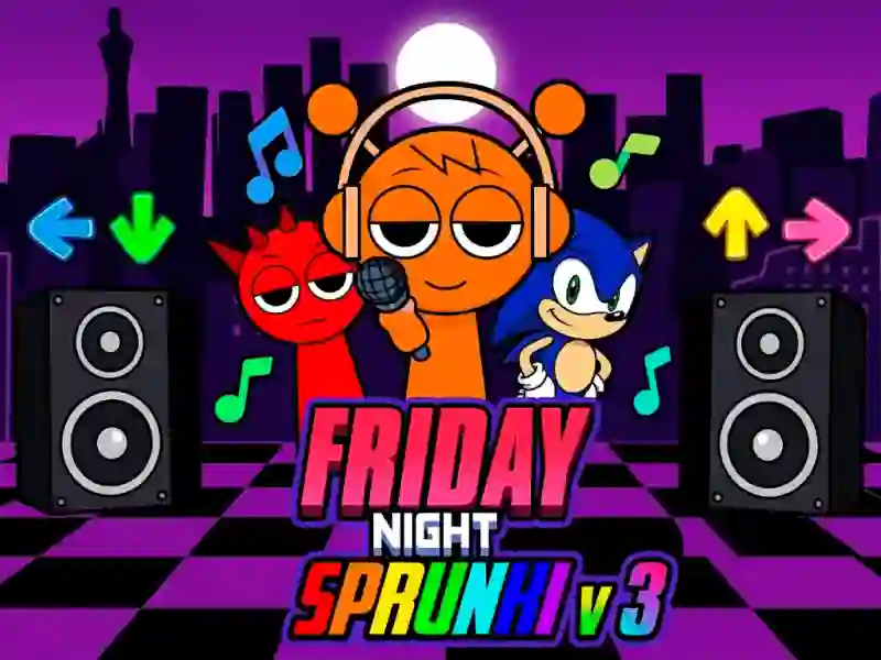 Igra Friday Night Sprunki v 3 online