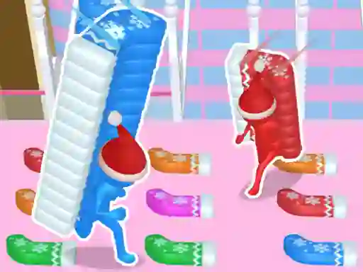 Igra Christmas Bridge Runner online