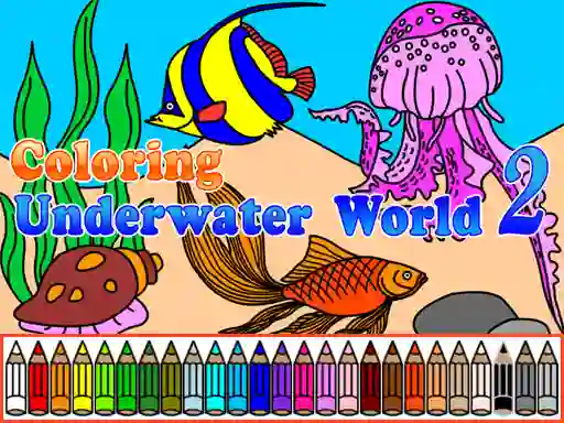 Igra Сoloring Underwater World 2 online