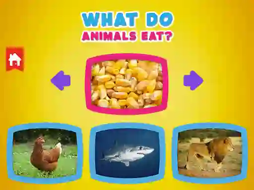 Igra What Do Animals Eat? online