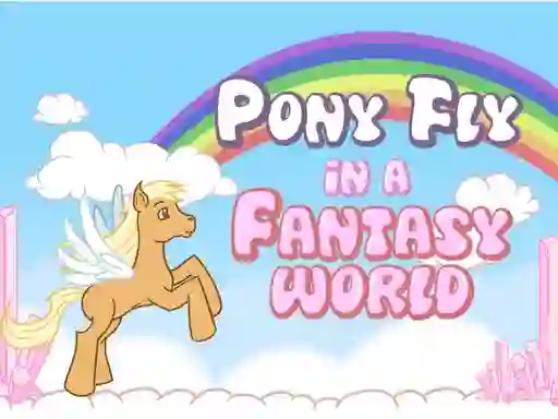Igra Pony fly in a fantasy world online