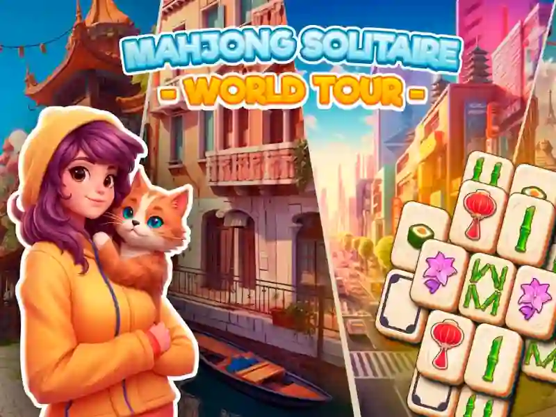 Igra Mahjong Solitaire: World Tour online