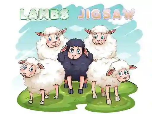 Igra Lambs Jigsaw online