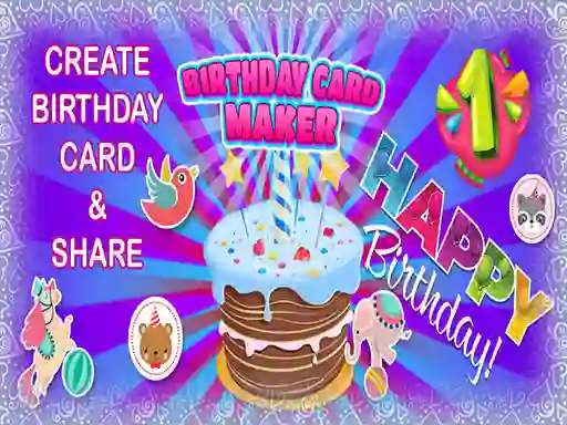 Igra Birthday Card Maker online