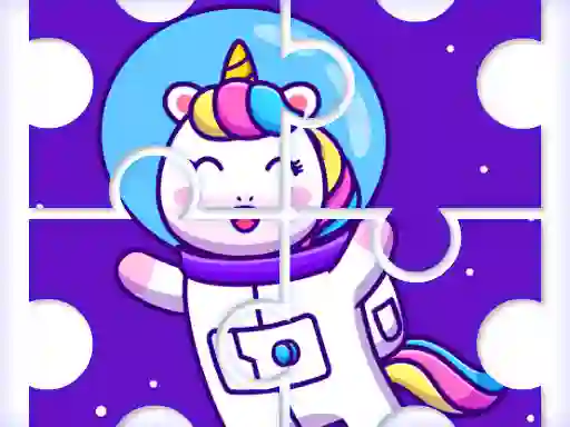 Igra Cute Rainbow Unicorn Puzzles online