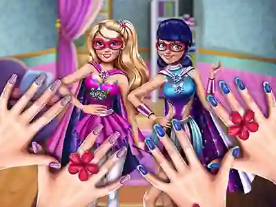 Igra Princess Superheroes: Beauty Salon online