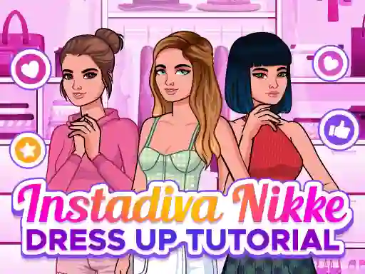 Igra Instadiva Nikke Dress Up Tutorial online