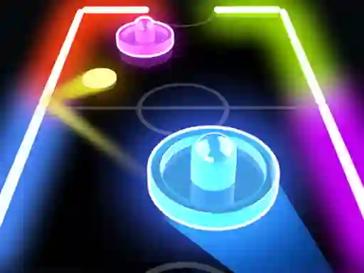 Igra Glow Hockey HD online