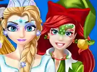 Igra Christmas Face Painting online