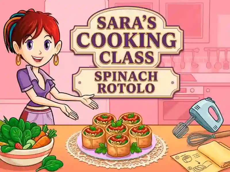 Igra Sara’s Cooking Class Spinach Rotolo online
