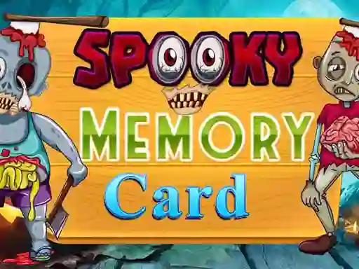 Igra Spooky Memory Card online
