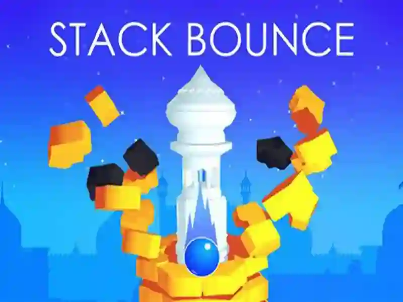 Igra Stack Bounce online