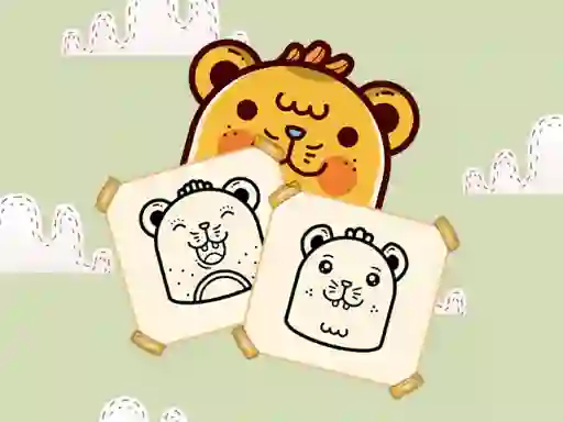 Igra Happy Hamster Coloring online
