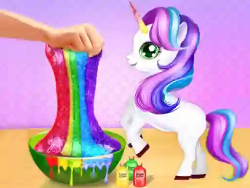 Igra Unicorn Slime Maker online