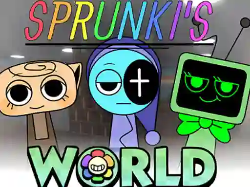 Igra Sprunkis WORLD All MOD online