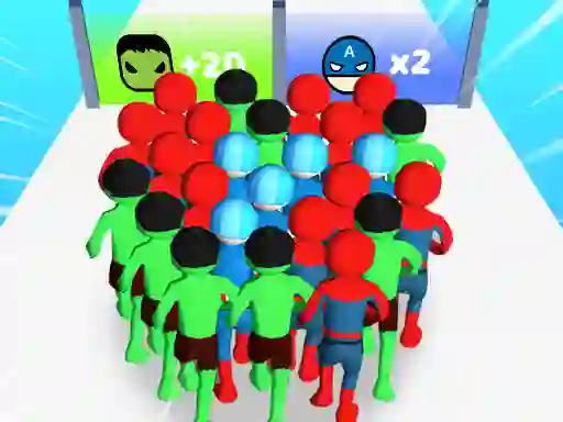 Igra Count Masters: Superhero online