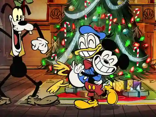 Igra Preparing Mickey For Christmas Match 3 online