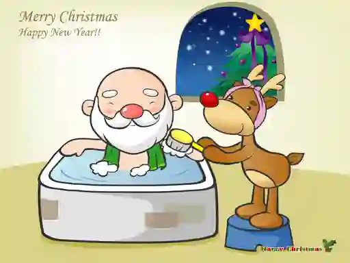 Igra Funny Christmas Puzzle online
