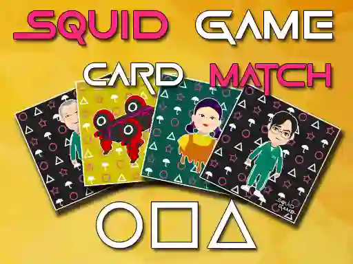 Igra Squid Game Memory Card Match online