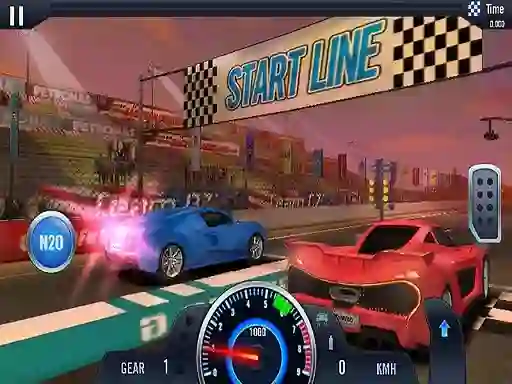 Igra Fast Line Furious Car Racing online