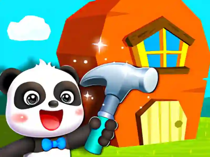 Igra Baby Panda House Design online
