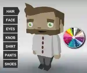 Igra Coloring Bloxy Boy online