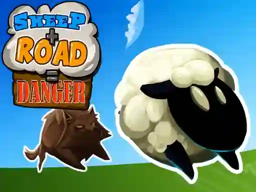 Igra Sheep + Road u003d Danger online