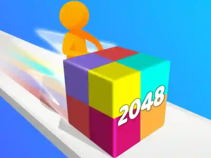 Igra Geometry Stack 2048 Run online