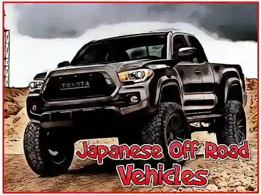 Igra Japanese Off Road Vehicles online