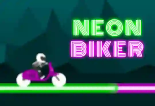 Igra Neon Biker online