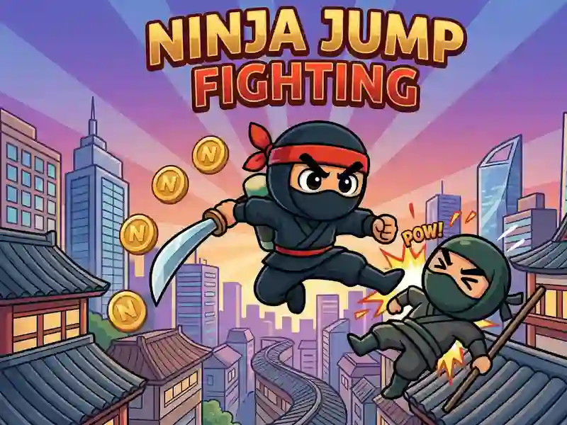 Igra Ninja Jump fighting online