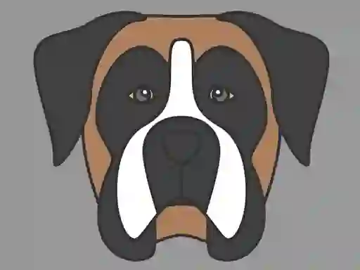Igra Doggy Face Coloring online