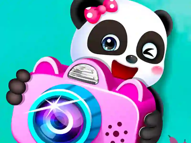 Igra Baby Panda Photo Studio online