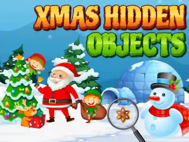 Igra Xmas hidden objects online