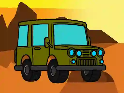 Igra Off-Road Coloring Book online