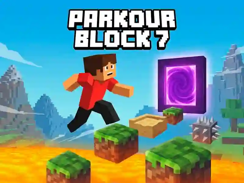 Igra Parkour Block 7 online