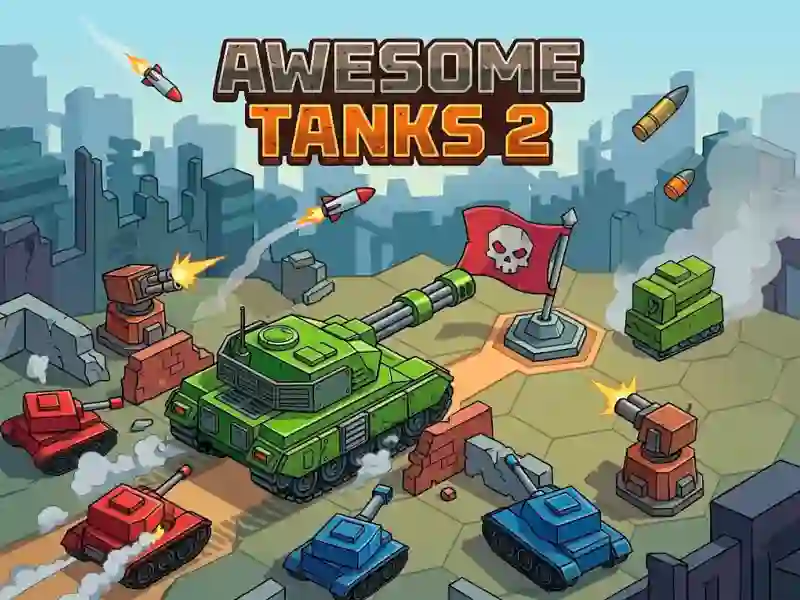 Igra Awesome Tanks 2 online