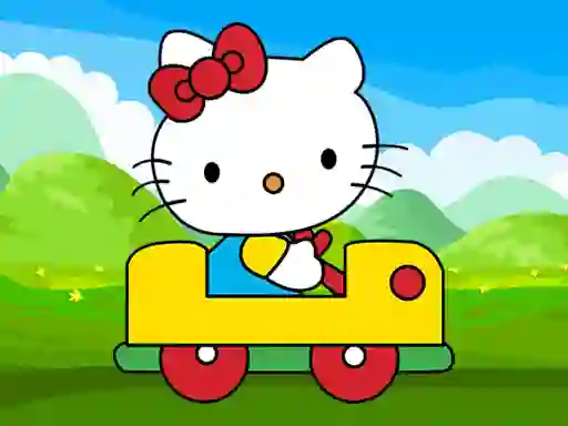 Igra Cute Kitty Car Jigsaw online