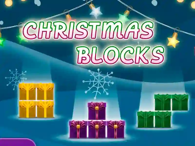 Igra Christmas Blocks online