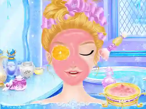 Igra Princess Salon Frozen Party online