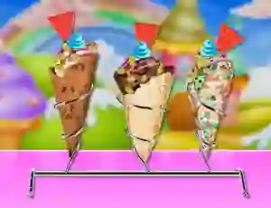 Igra Homemade Ice Cream Cooking online