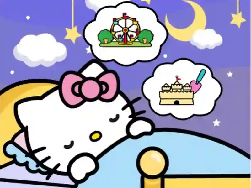 Igra Hello Kitty Good Night online