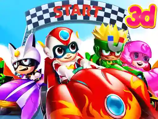 Igra Cartoon Racing 3D online